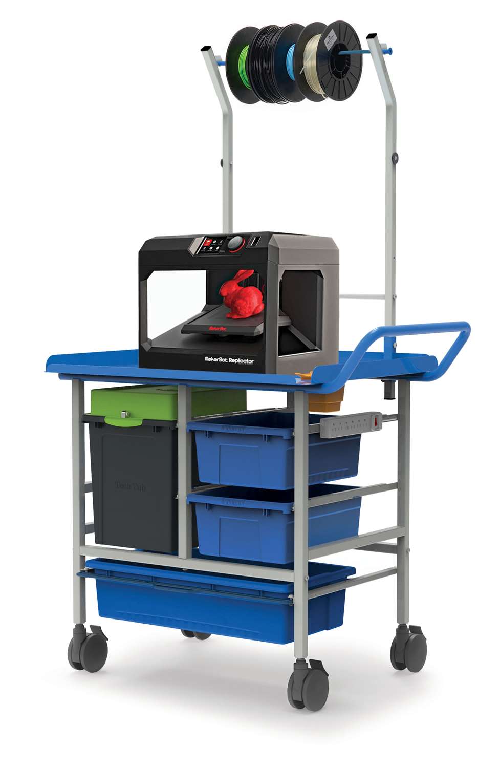 3D Printer Cart Base Model with Tub Pack 2
