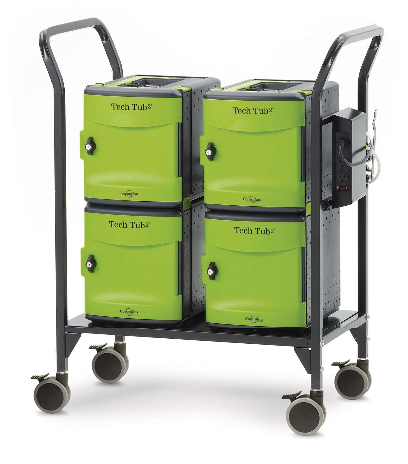 Tech Tub2® Modular Cart- holds 24 devices
