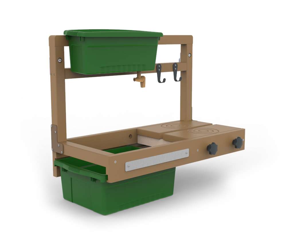 Simple Mud Kitchen