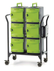 Tech Tub2® Modular Cart with USB hub - holds 32 iPads