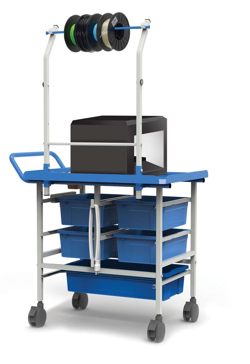 3D Printer Cart Base Model with Tub Pack 1
