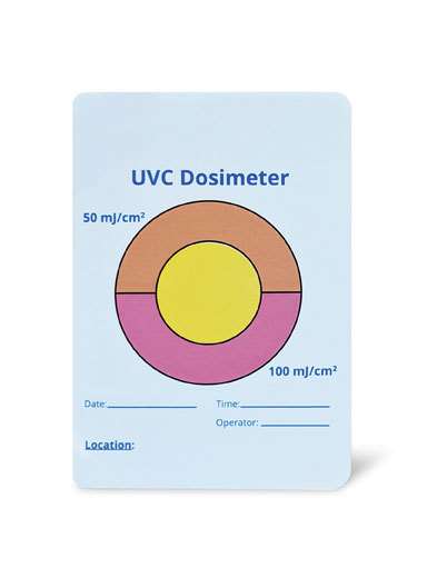 UV TechTub Dosimeter Card Pack (Set of 12)
