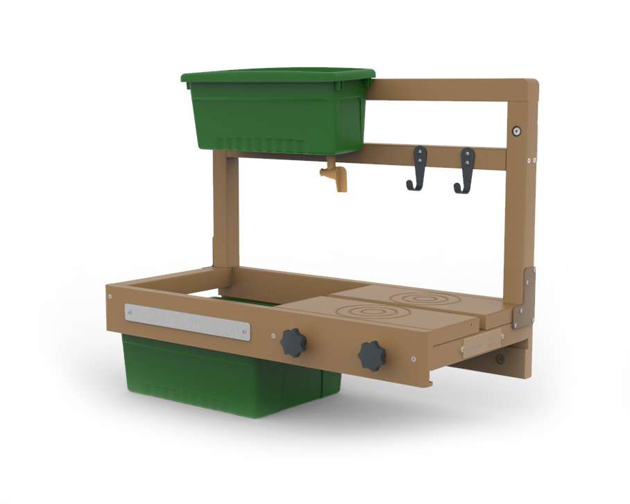 Simple Mud Kitchen