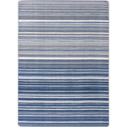 Fine Line 3'10" x 5'4" area rug in color Marine