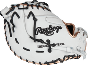 Rawlings Heart Of The Hide Series First Base Mitt 13-Inch Softball Glove - Left Hand Thrower - White