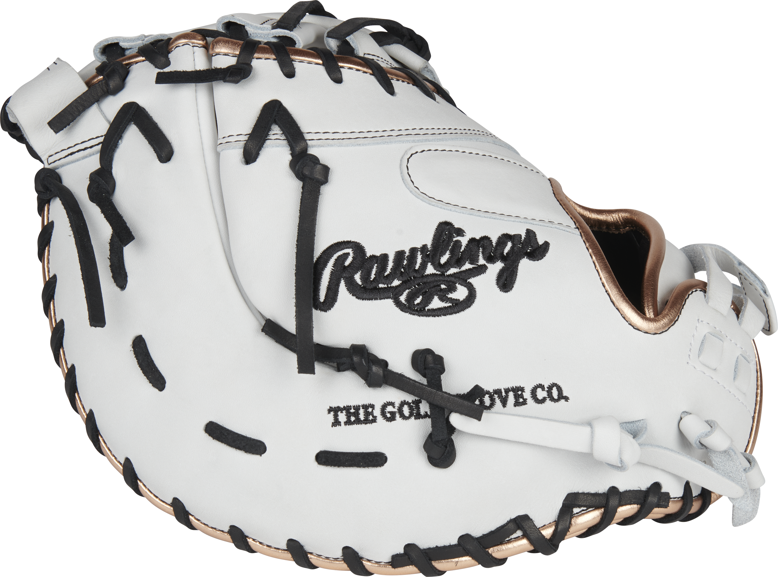 Rawlings Heart Of The Hide Series First Base Mitt 13-Inch Softball Glove - Left Hand Thrower - White