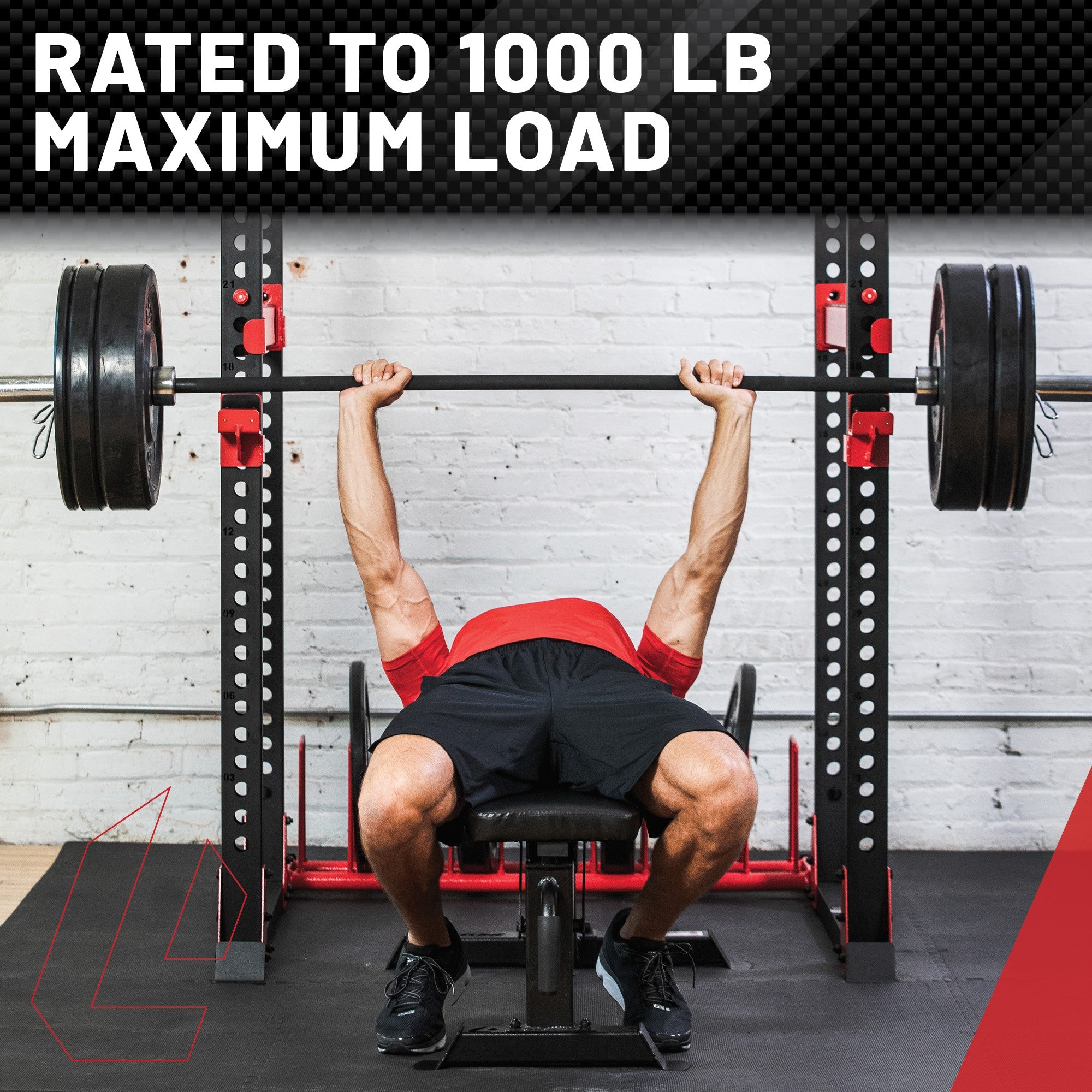 45Lb Olympic Bar With Collars  - 1000Lb Max