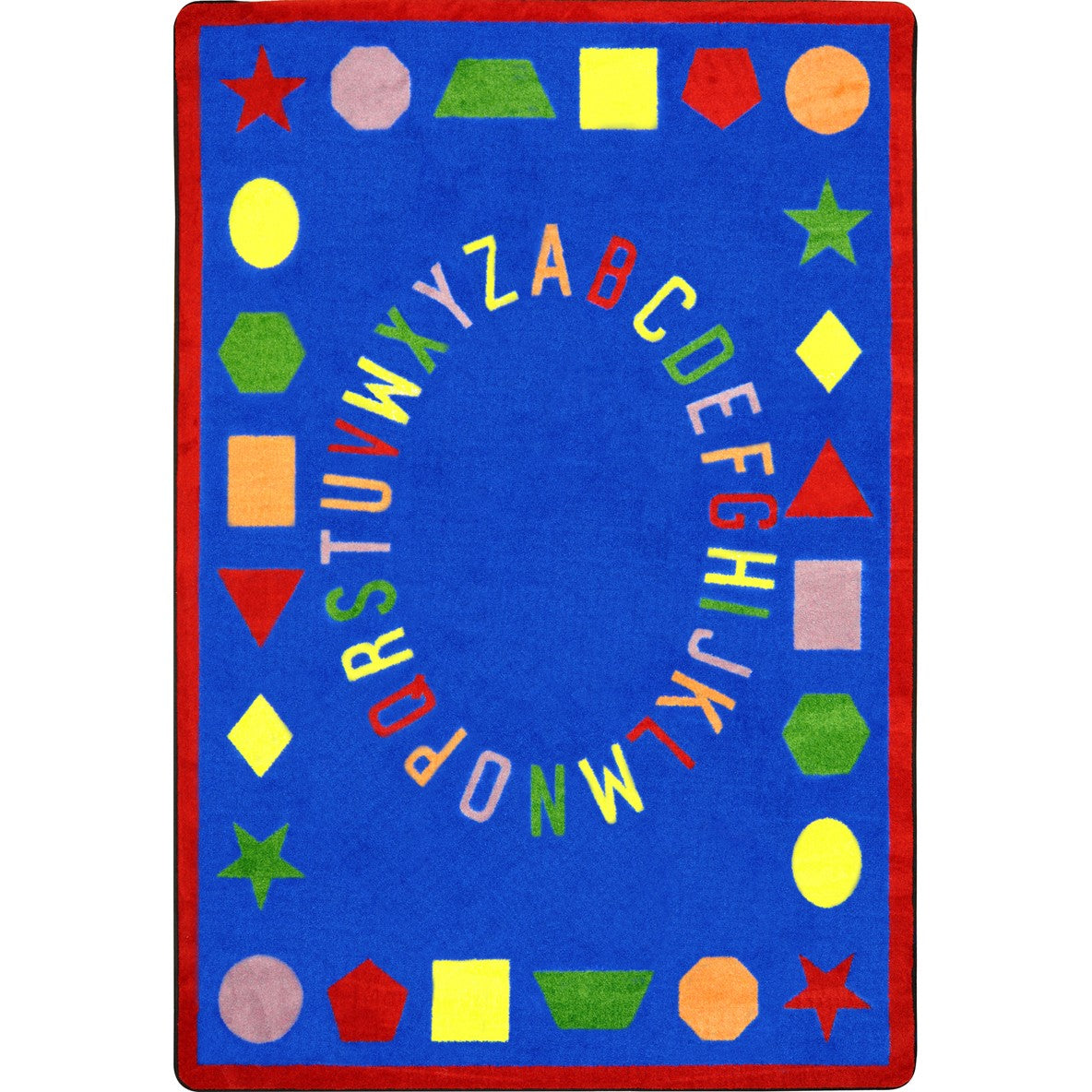 First Lessons 3'10" x 5'4" area rug in color Blue