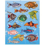 Sticker Forms - Fish - 25 sheets