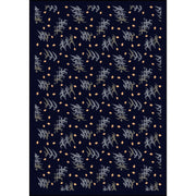 Fitness Zone 3'10" x 5'4" area rug in color Navy