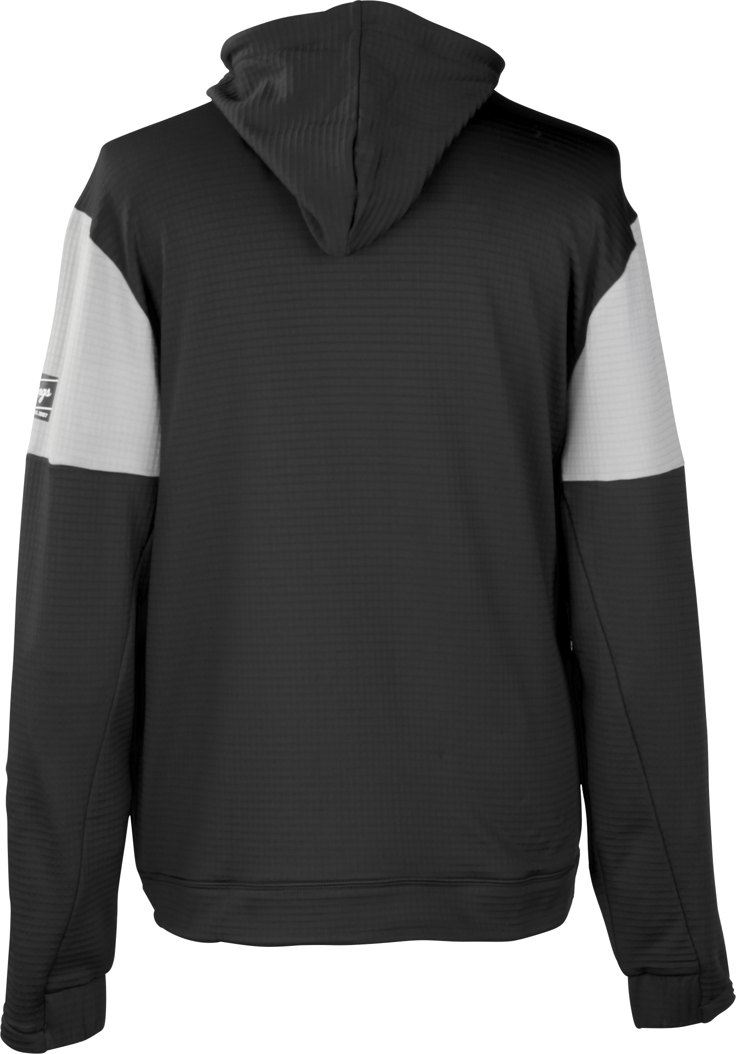 Rawlings Adult Colorsync Quarter-Zip Performance Fleece Hoodie - Small - Black