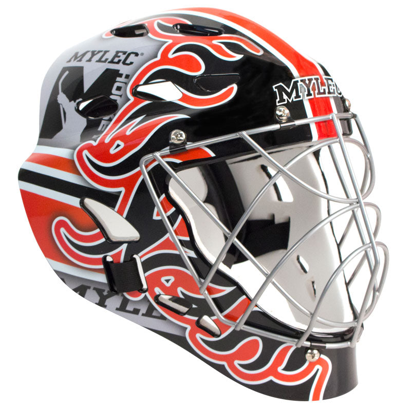 MK3 Ultra Pro II Goalie Mask - Flame  (formerly #128F)