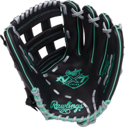 Rawlings Nxt Series 12.5-Inch Baseball Glove - Right Hand Thrower - Black