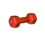 5Lb Hex Neoprene Dumbbell - Orange
