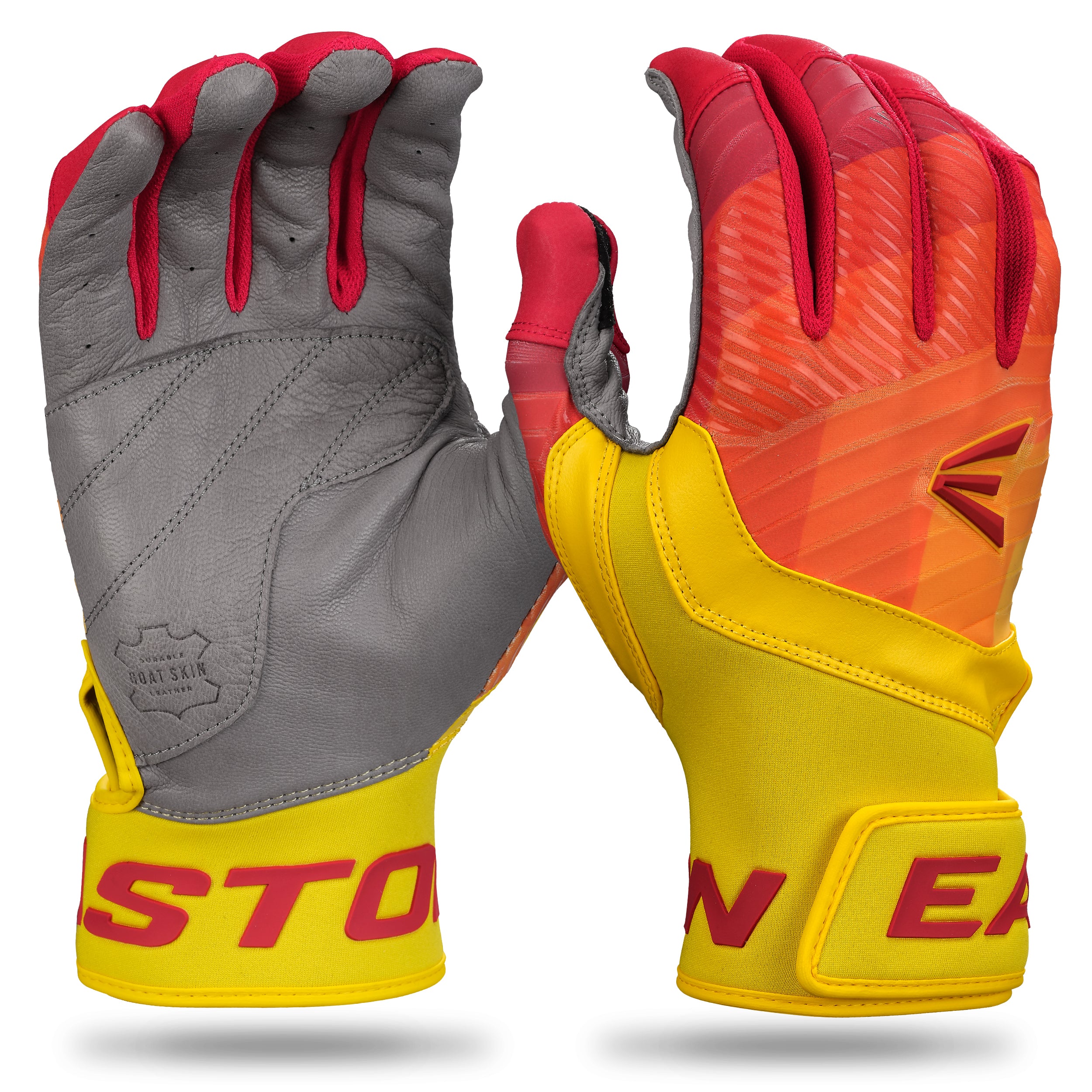 Easton Adult Walk-Off Ethos Baseball Batting Gloves - Small - Fire