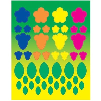 Sticker Forms - Floral Shapes - 3 sheets