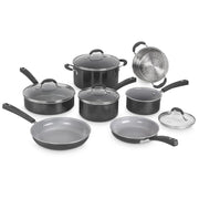 11 Piece Set Ceramica XT Nonstick Cookware - Black