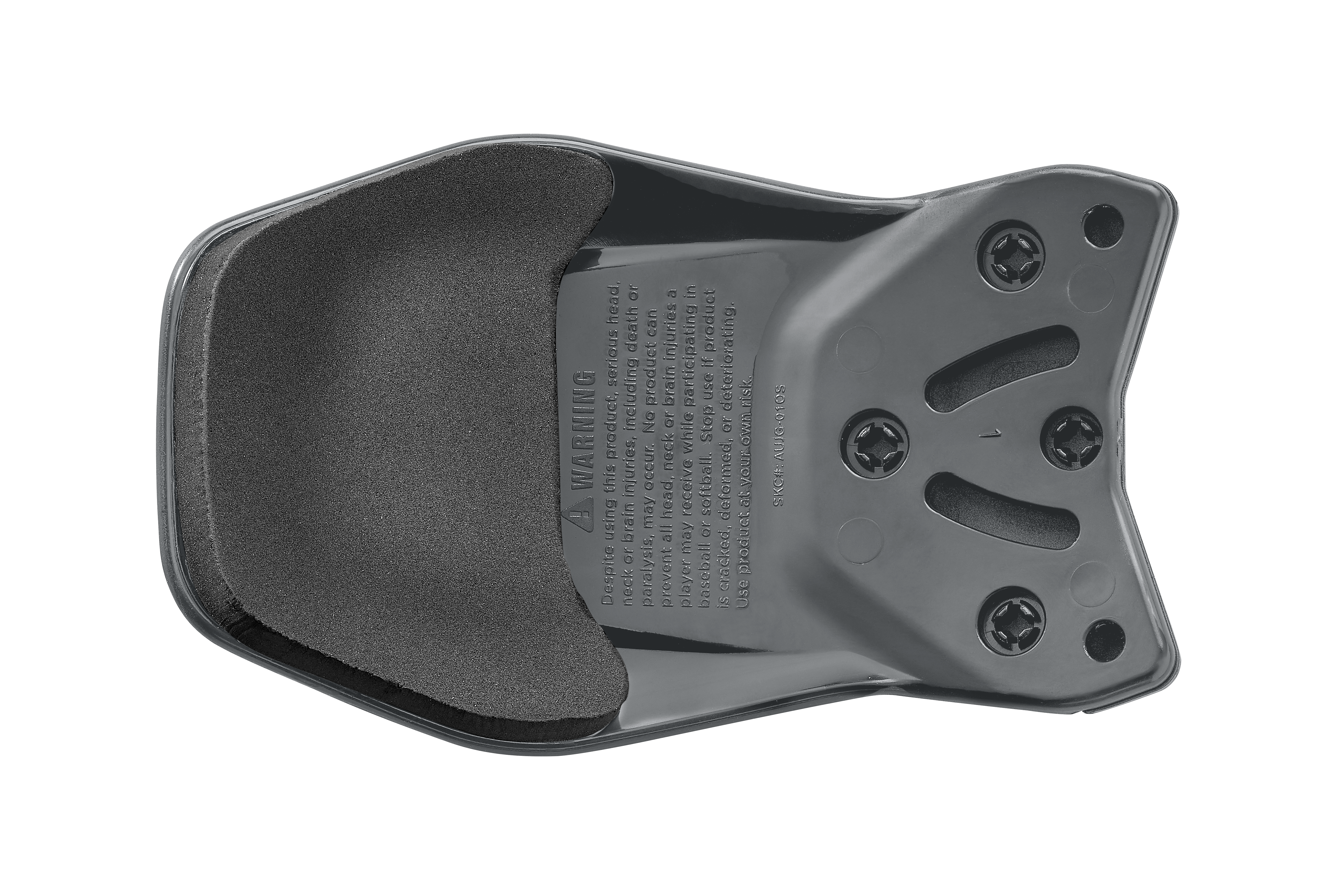 Easton Multi-Adjust Matte Jaw Guard - Charcoal