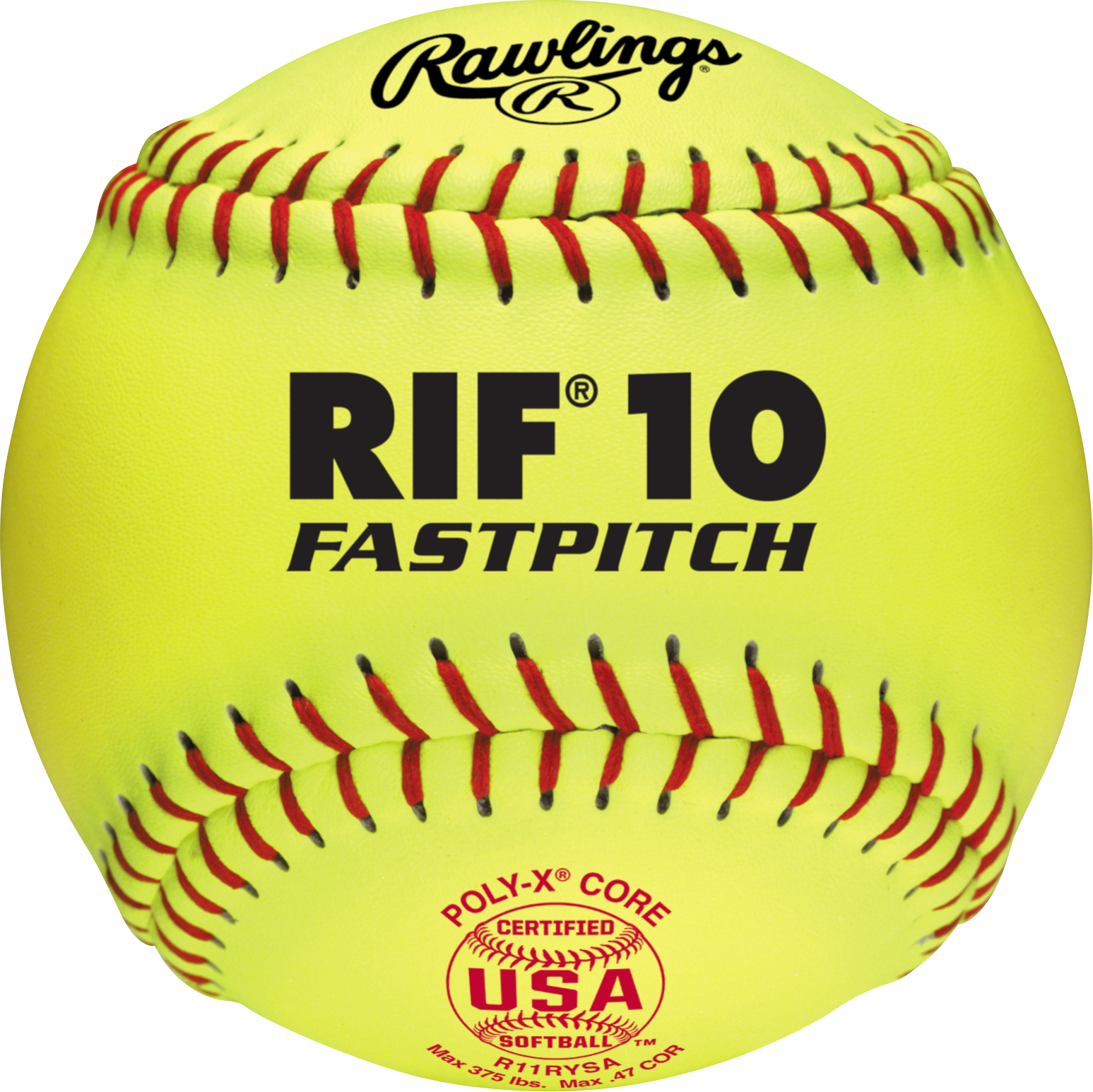Rawlings 11-Inch Pro Tac Rif Fastpitch Softballs