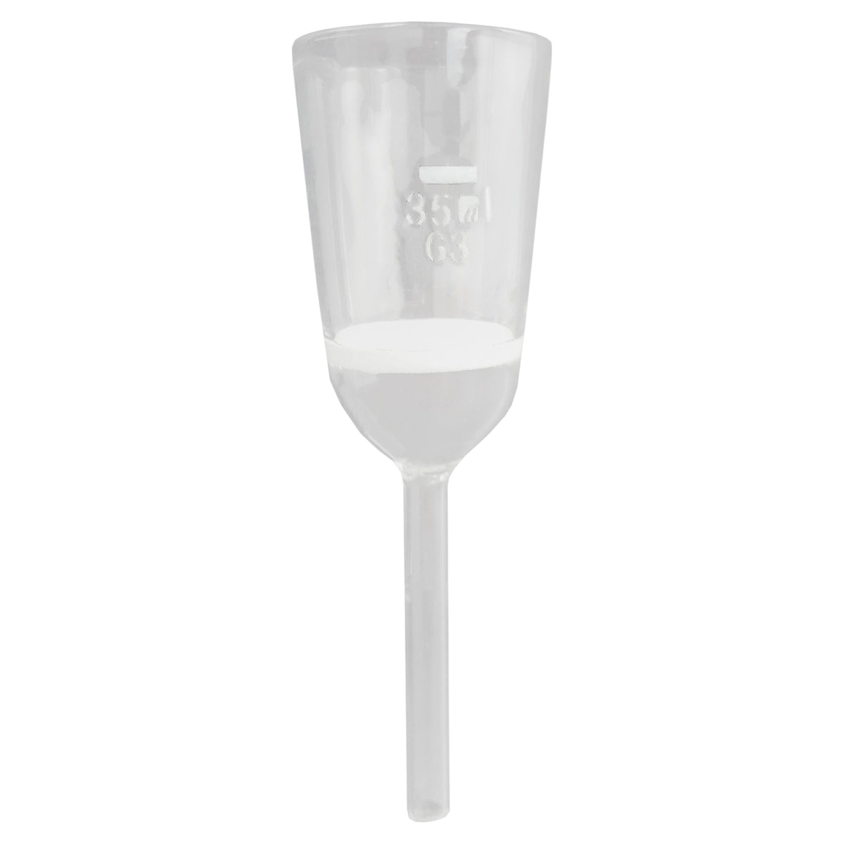 Funnel, Sintered, Borosilicate Glass, 35ml, Porosity 3, Case of 10
