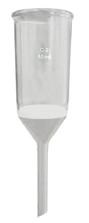 Funnel, Sintered, Borosilicate Glass, 80ml, Porosity 2