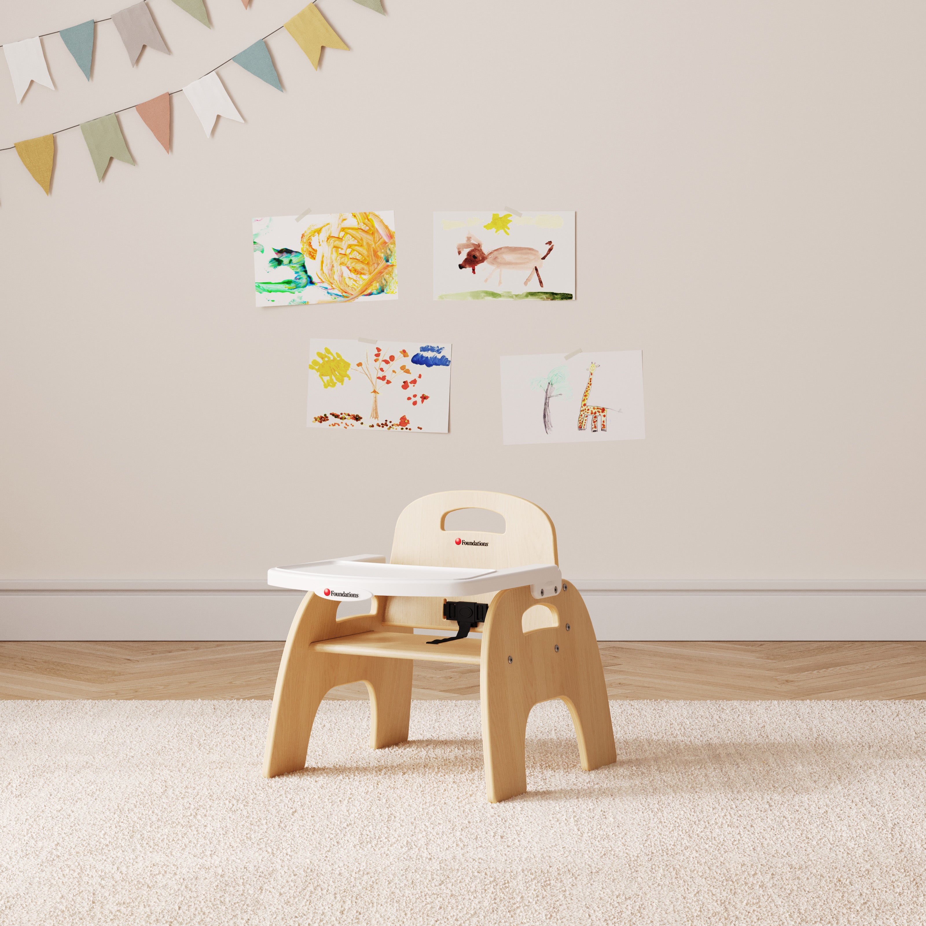 Easy Serve Feeding Chair 9"