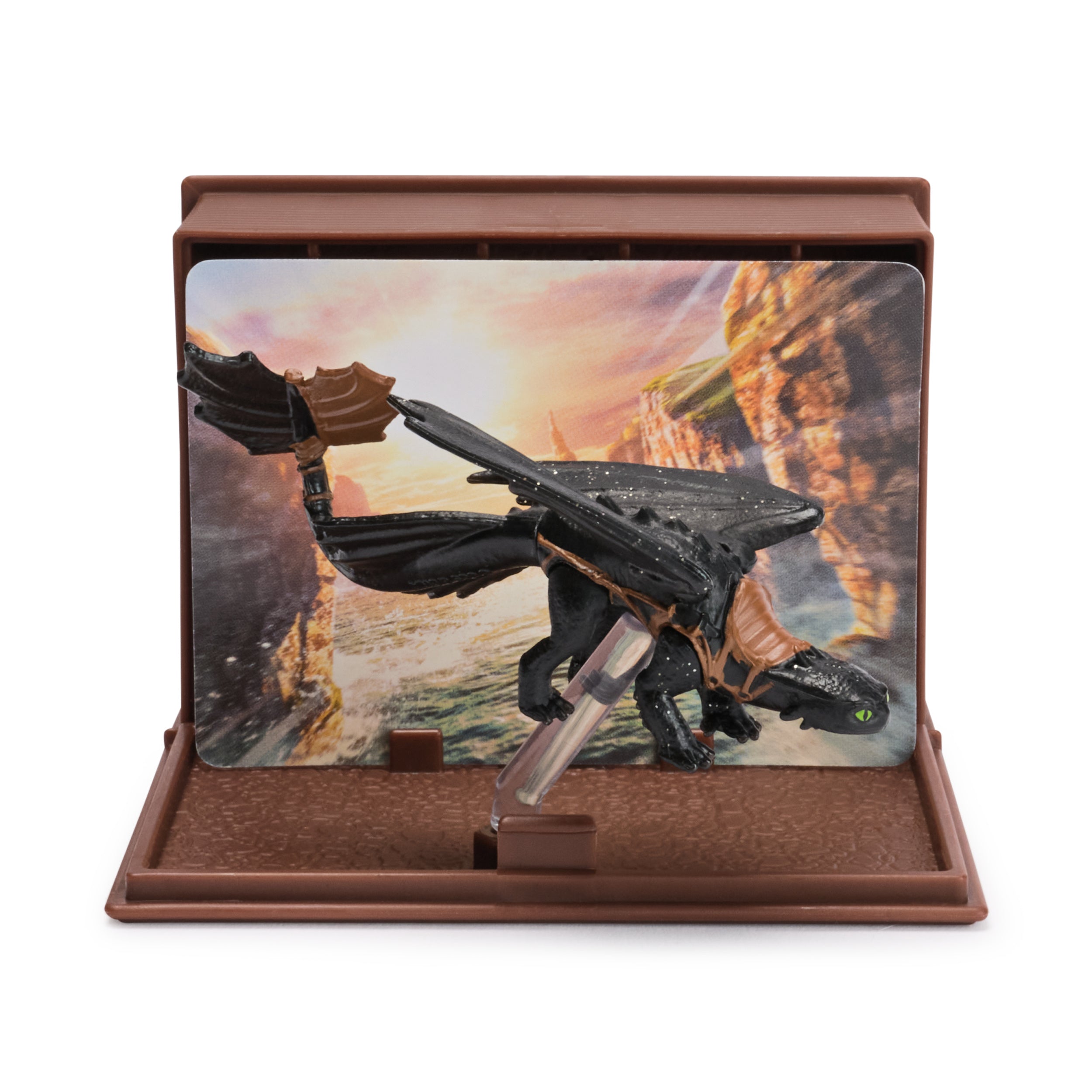 Dreamworks Dragons, How to Train Your Dragon, World of Berk: Book of Dragons, Collectible Dragon & Card with Display Stand for Ages 4 and up Styles May Vary