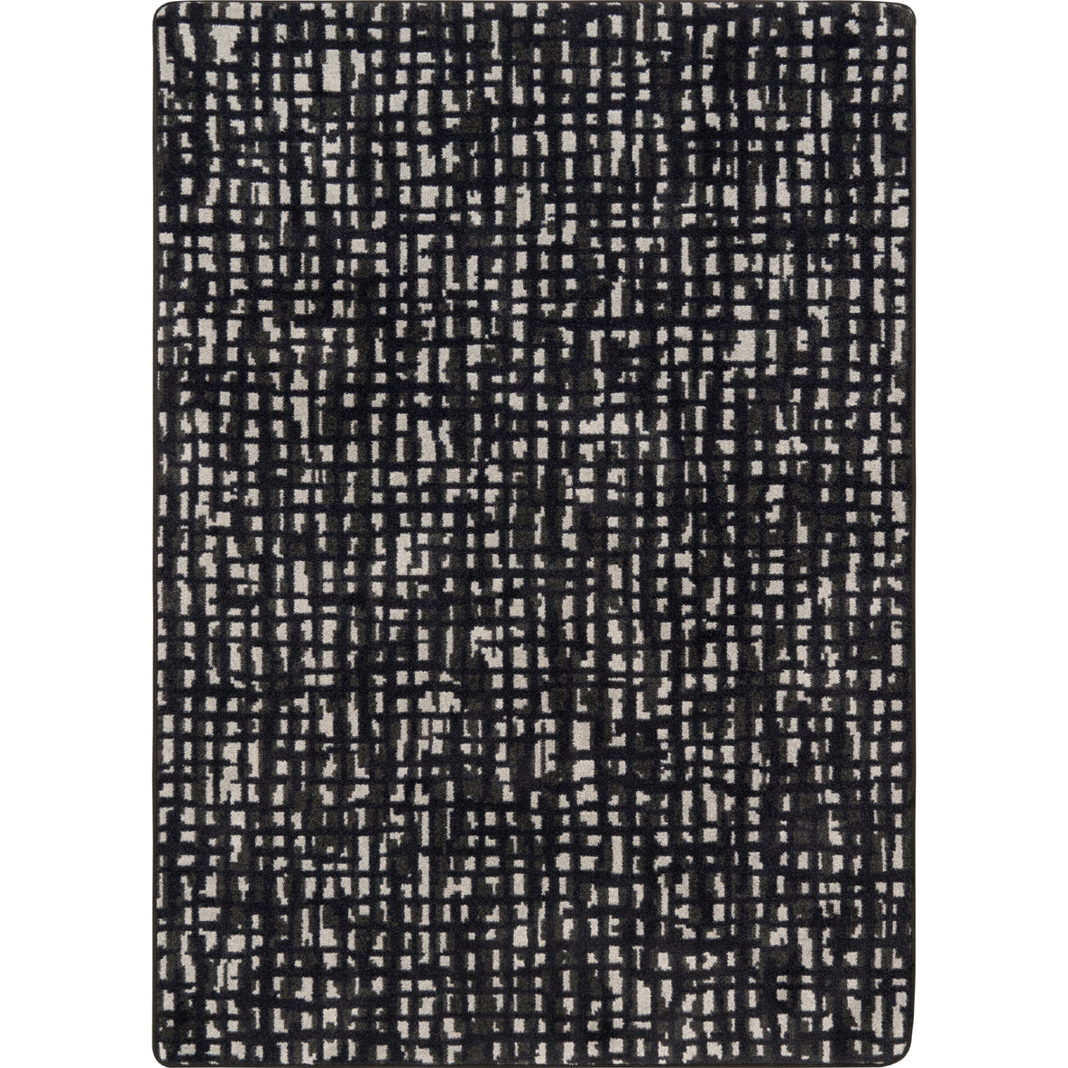 Fool's Gold 5'4" x 7'8" area rug in color Onyx