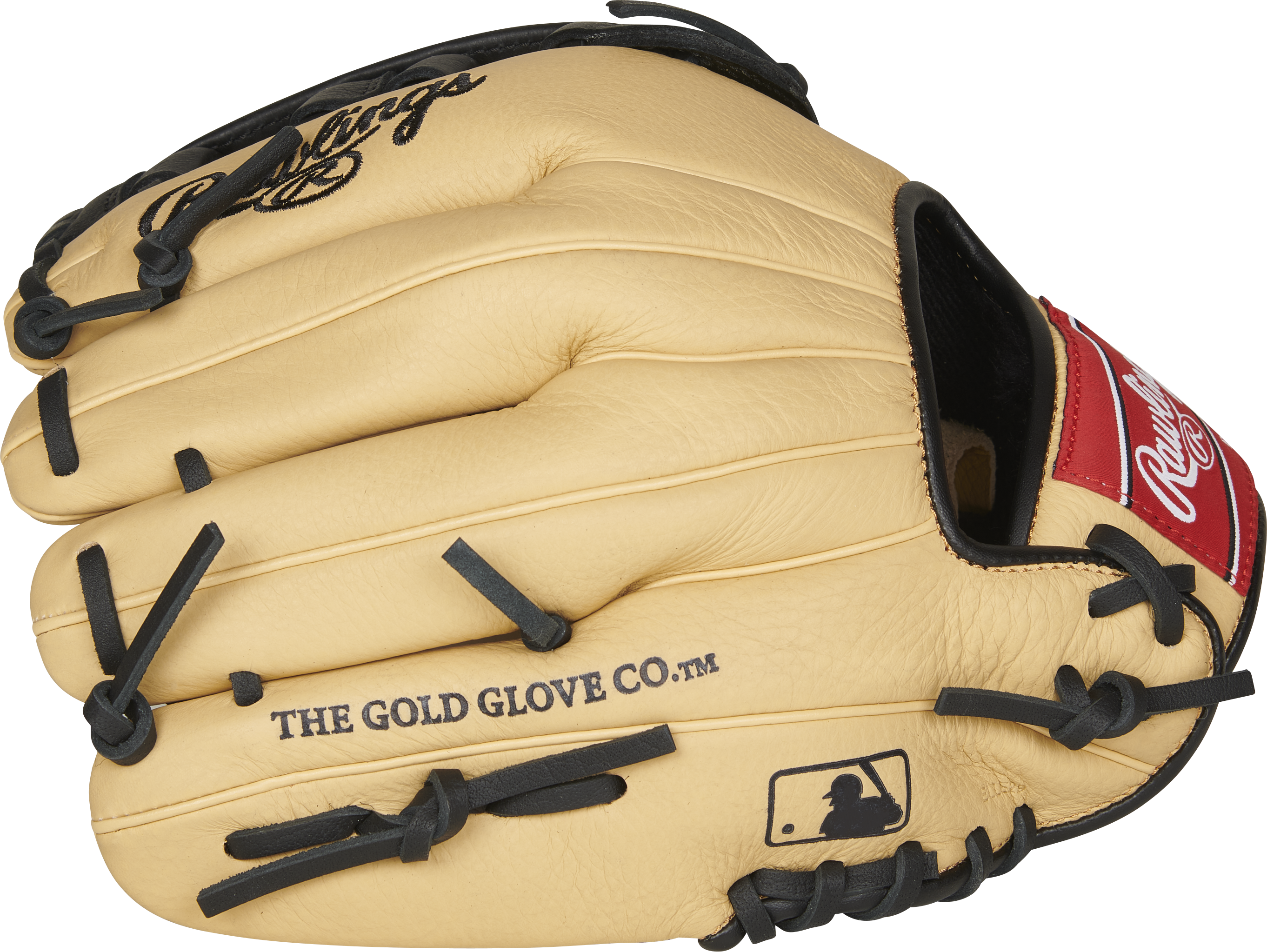 Rawlings Select Pro Lite Series Brandon Crawford Youth 11.25-Inch Baseball Glove - Left Hand Thrower - Camel/Black
