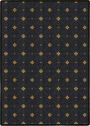 Fort Wood 7'8" x 10'9" area rug in color Black