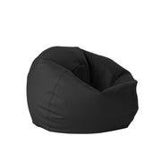 30" Round Vinyl Bean Bag - Onyx