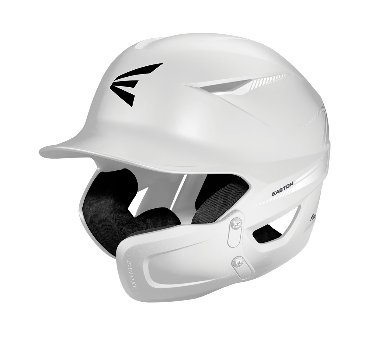 Easton Pro Max Large/Xlarge Batting Helmet With Universal Jaw Guard - Large/Extra Large - White