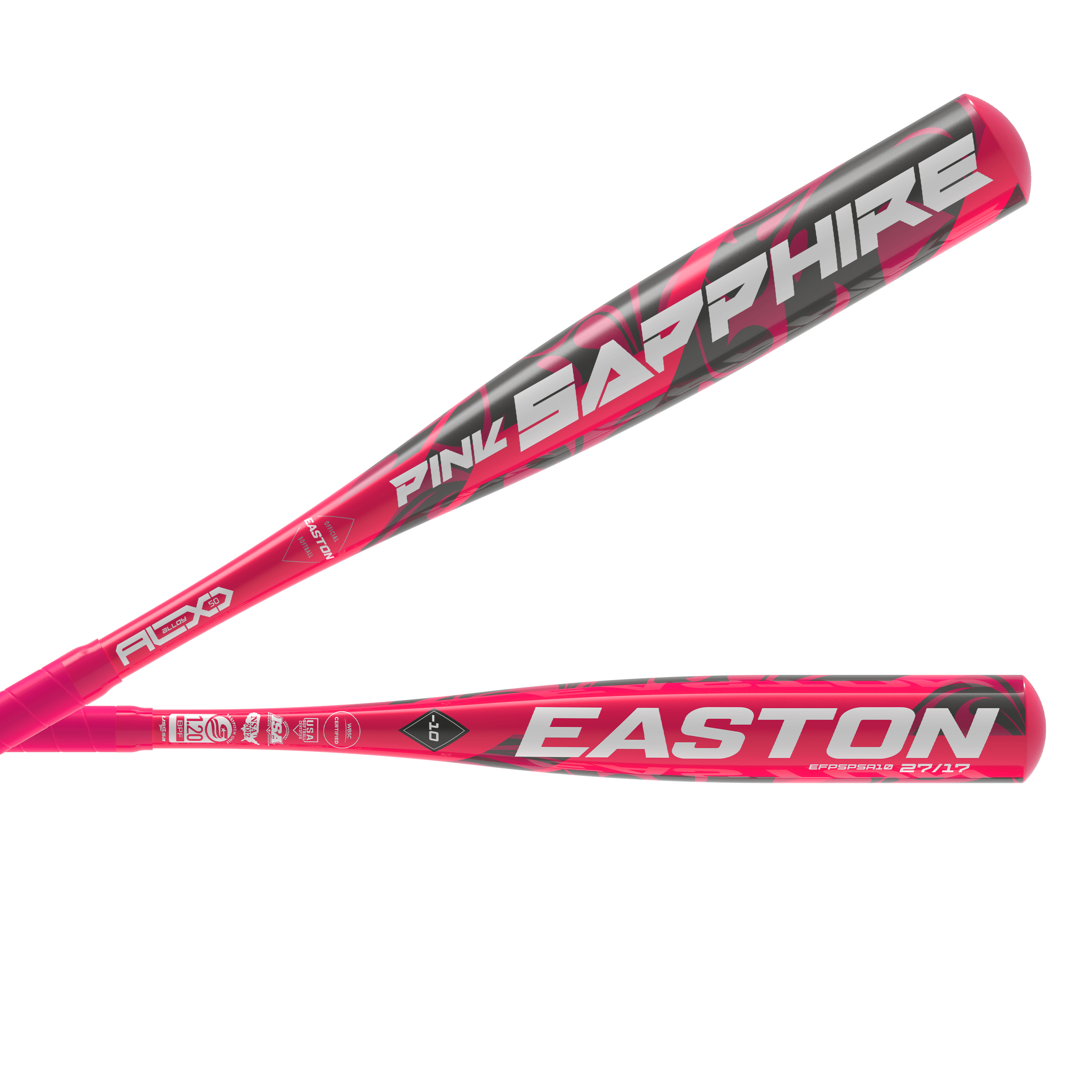 Easton Pink Sapphire -10 Fastpitch Softball Bat - 29 In