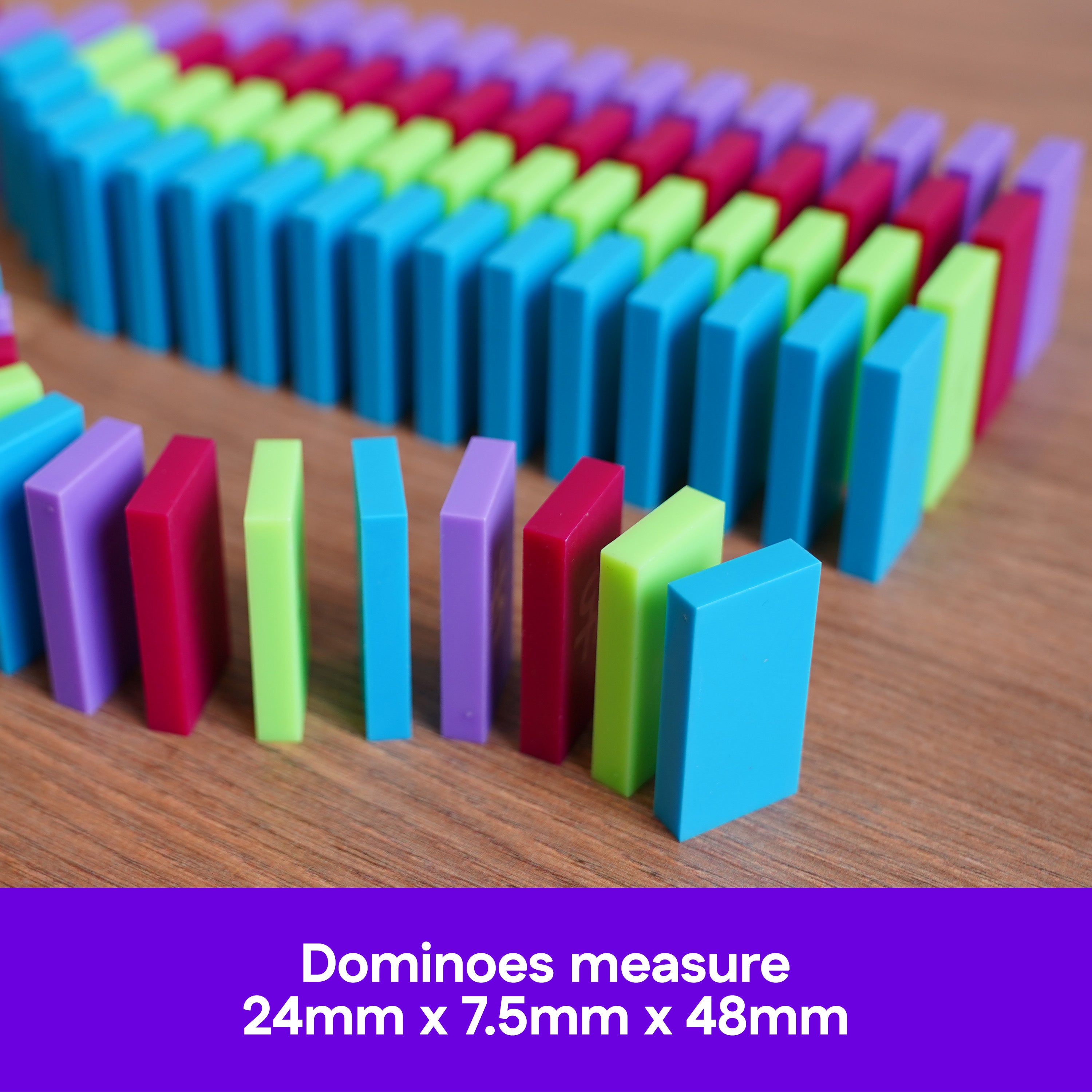 Spin Master Games, Lily Hevesh H5 Domino Creations Summer Set 100-Piece Dominoes Set, Building Toys for Kids & Family, Classic STEM Activity Game, 1 & Up Players, for Ages 5 & Up