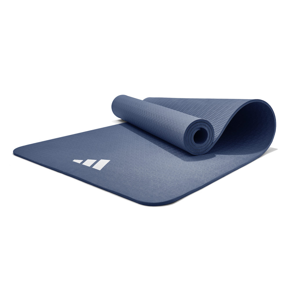 Adidas Yoga Mat 8mm(.3" Thick) - Trace Blue, 69" x 24"
