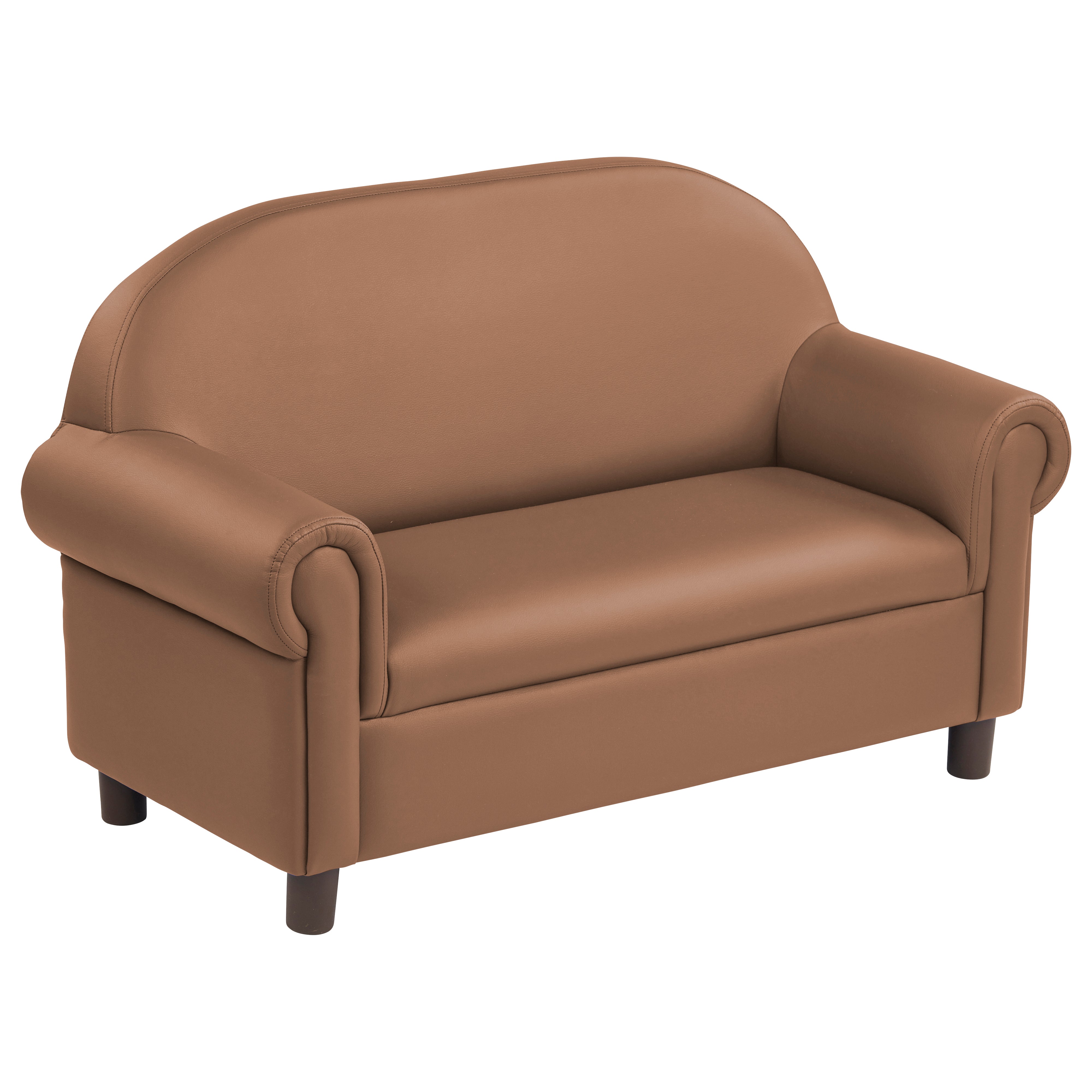 Little Lux Preschool Sofa - Chocolate