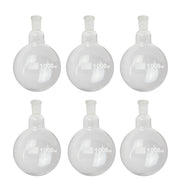 Flask, Boiling, Borosilicate Glass, Round-Bottom, 1000ml, 24/40 Ground Glass Joint, Pack of 6