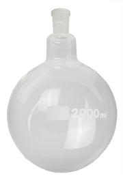 Flask Round Bottom 2000ml 24/40 Borosilicate Glass.