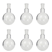 Flask, Boiling, Borosilicate Glass, Round-Bottom, 500ml, 24/40 Ground Glass Joint, Pack of 6