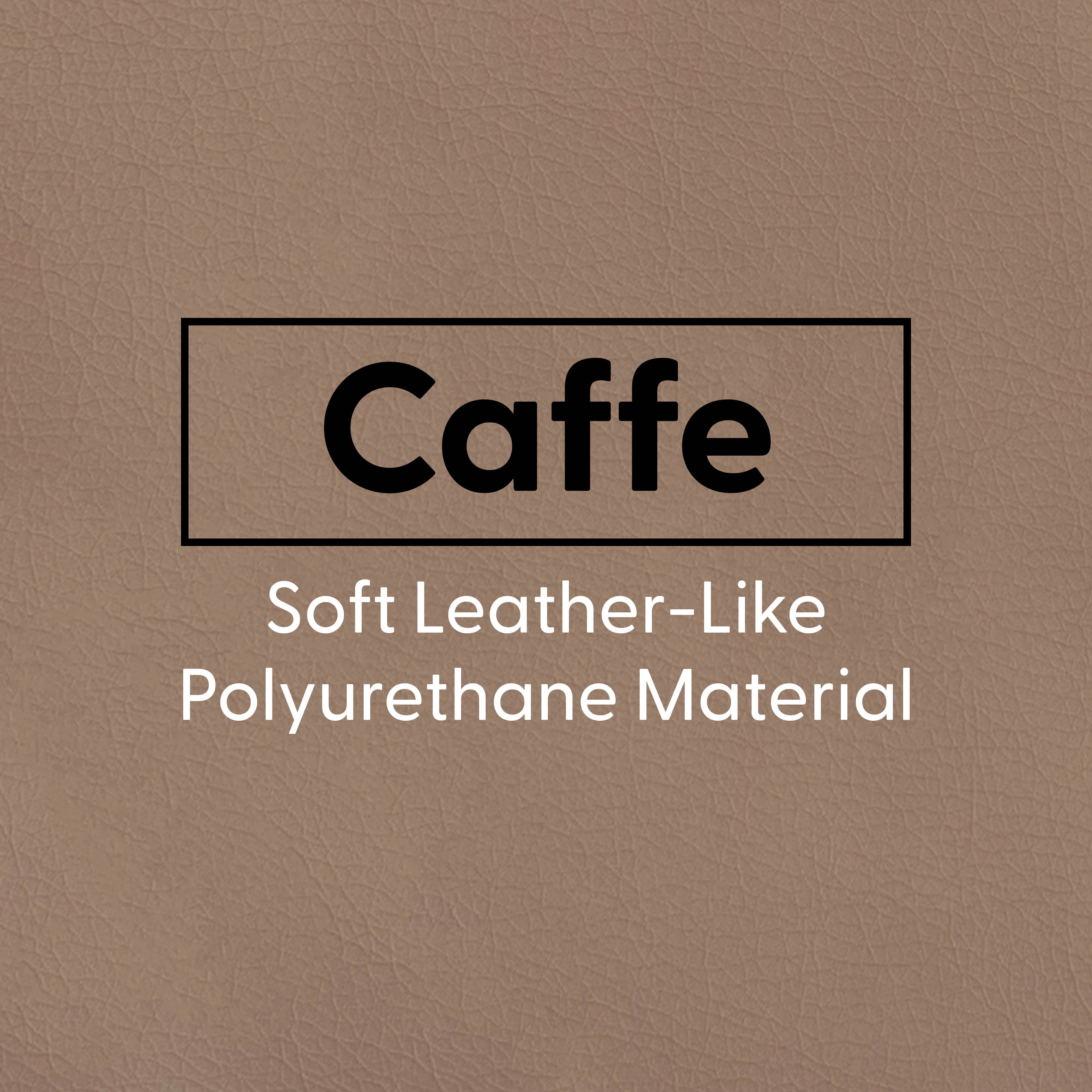 30" Round Vinyl Bean Bag - Caffe