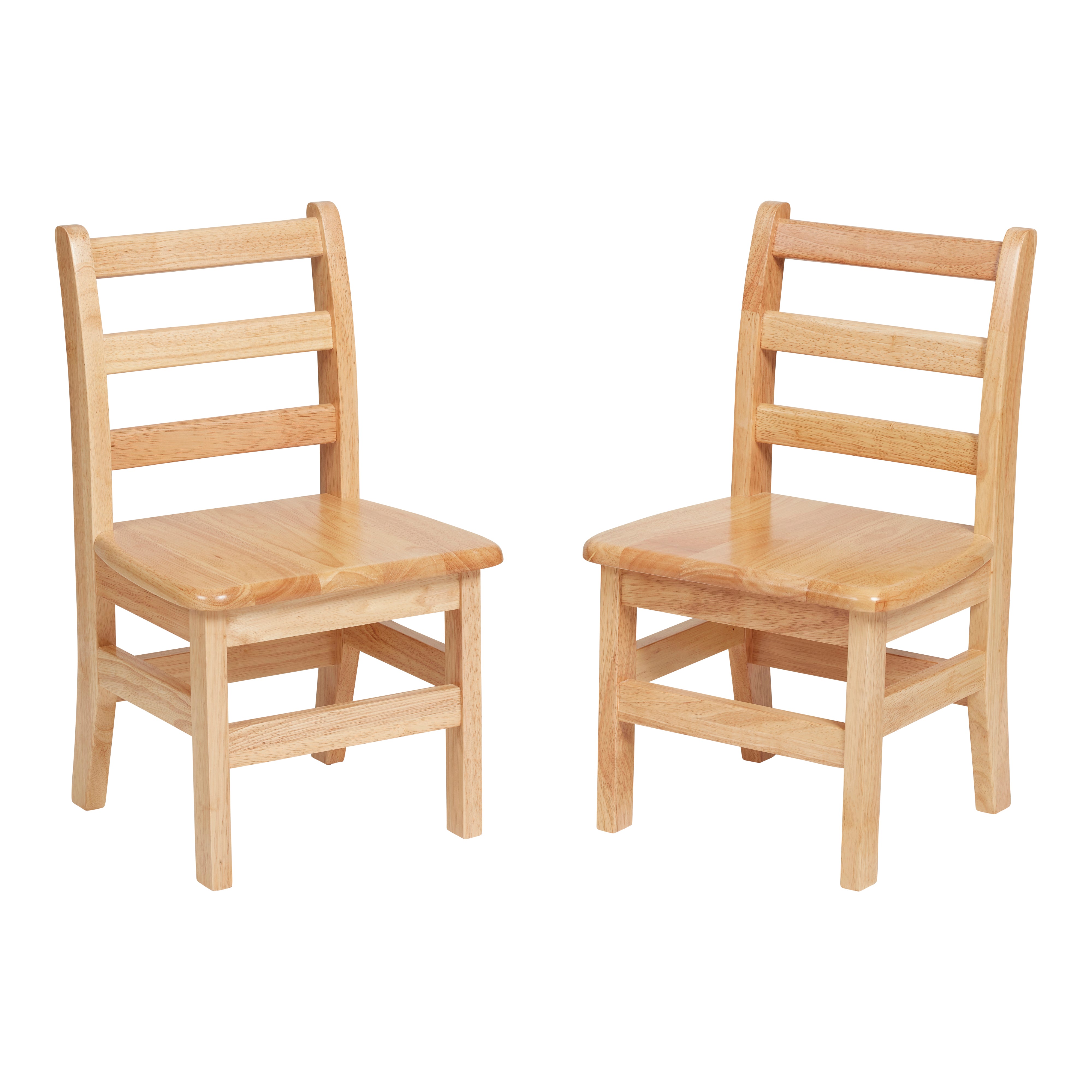 12in Three Rung Ladderback Chair 2-Pack - Assembled
