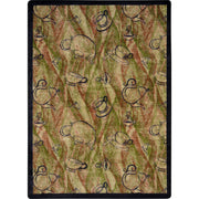 Fresh Brew 7'8" x 10'9" area rug in color Hazelnut