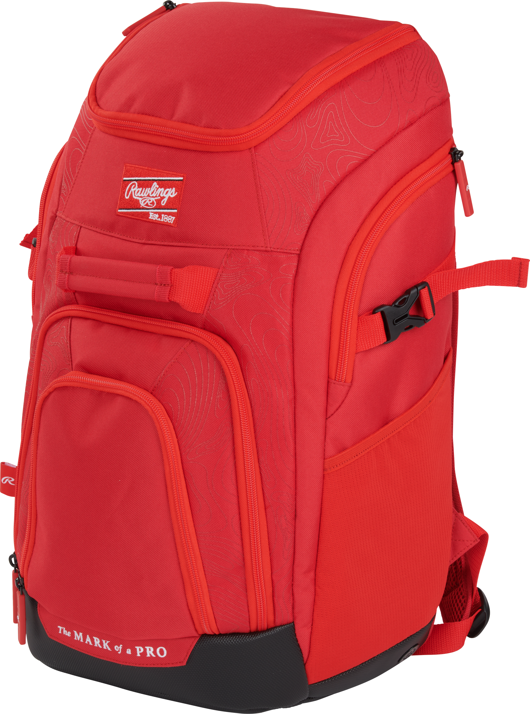 Rawlings Franchise 2 Players Backpack - Scarlet