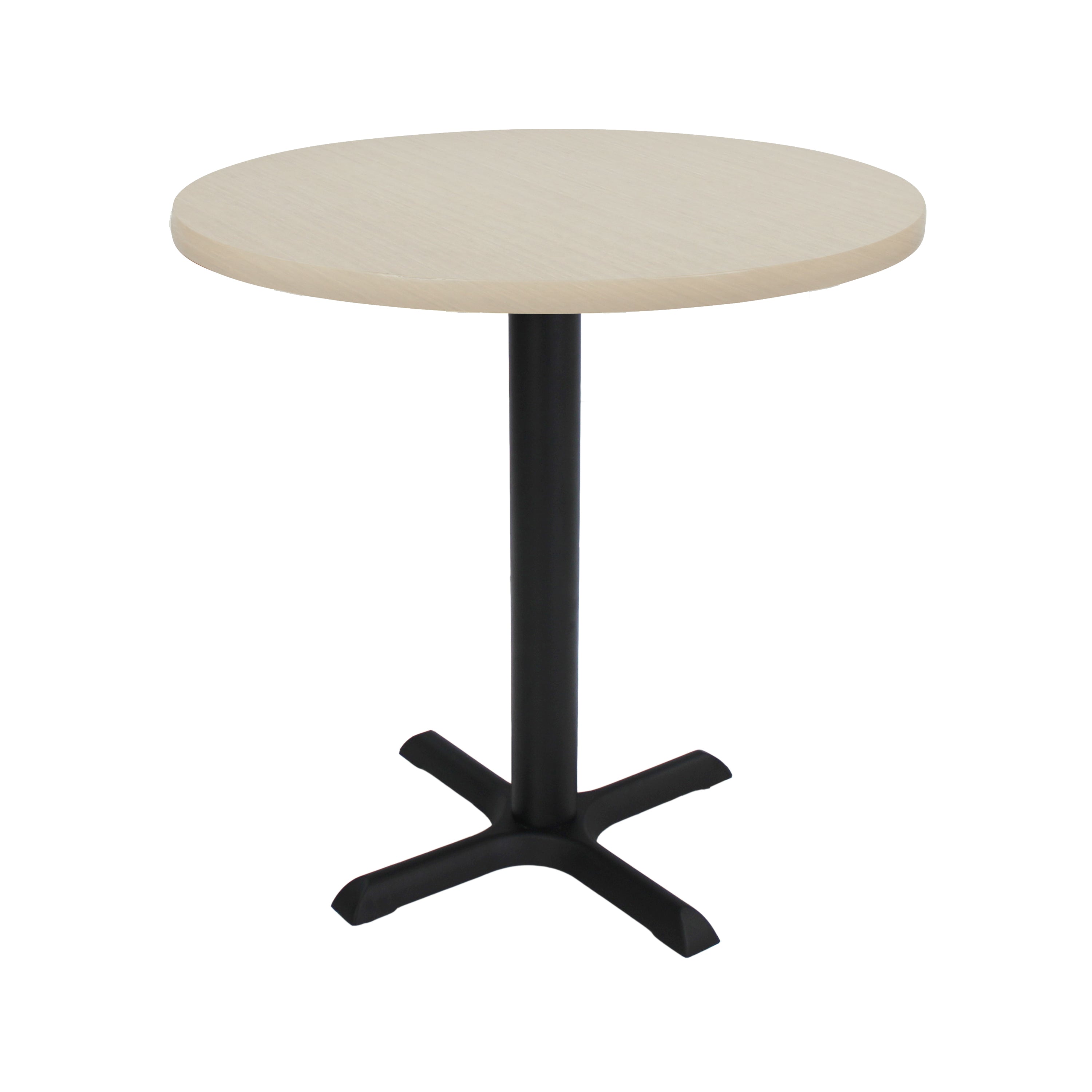 30" Round Cafe Bistro Table - Asian Sand/Black