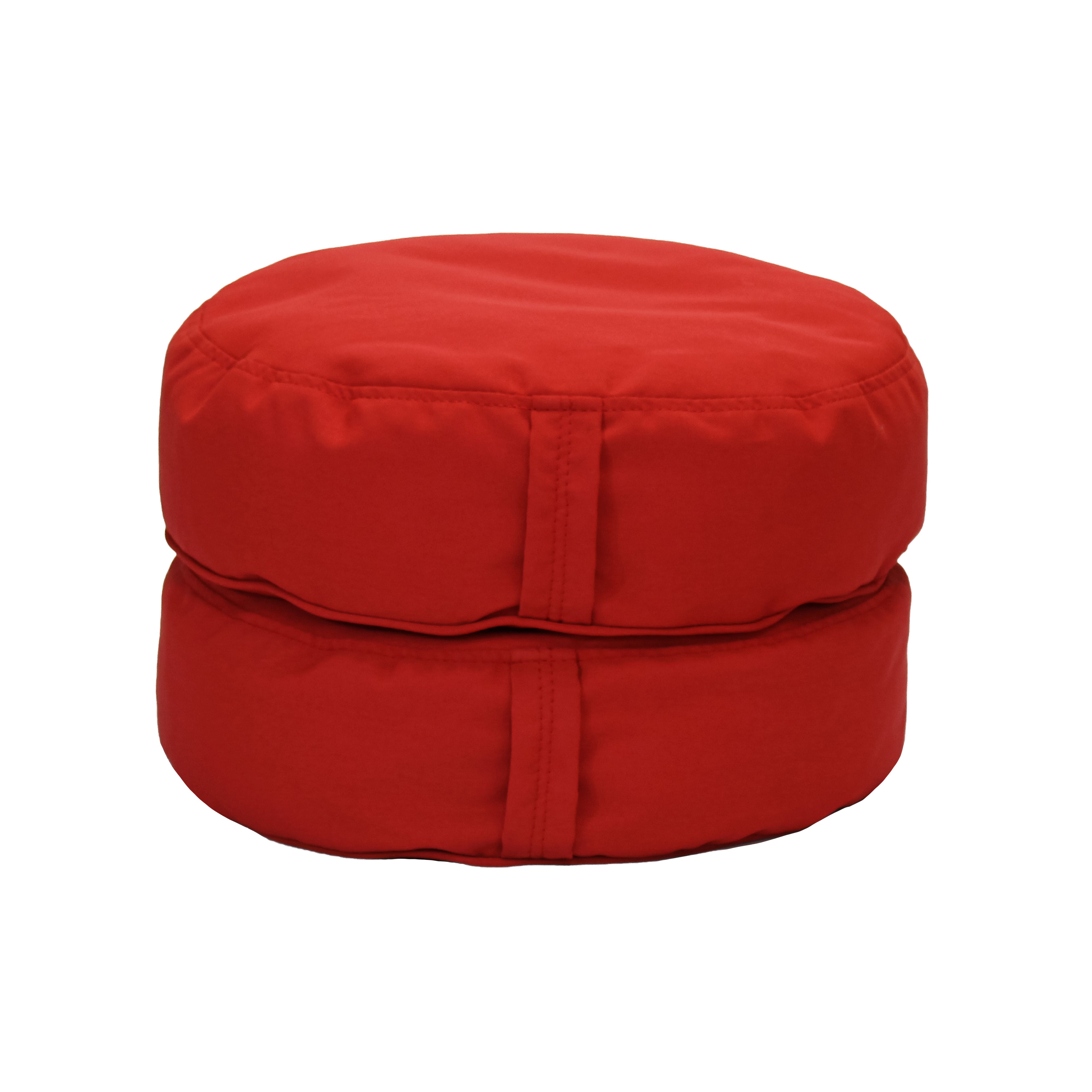 Element 16" Round Bean Cushions, 2-Piece - Red