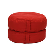 Element 16" Round Bean Cushions, 2-Piece - Red