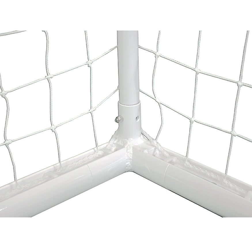 Futsal Goal - Deluxe, Official Size (6 ft. 7 in.H x 9 ft. 10 in.W x 3 ft.3 in.D - 4 in. Sq. Net) (2m x 3m)