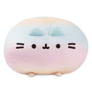 GUND Pusheen Rainbow Round Pusheen Squisheen Plush, Squishy Stuffed Animal for Ages 8 and Up, Rainbow, 11”