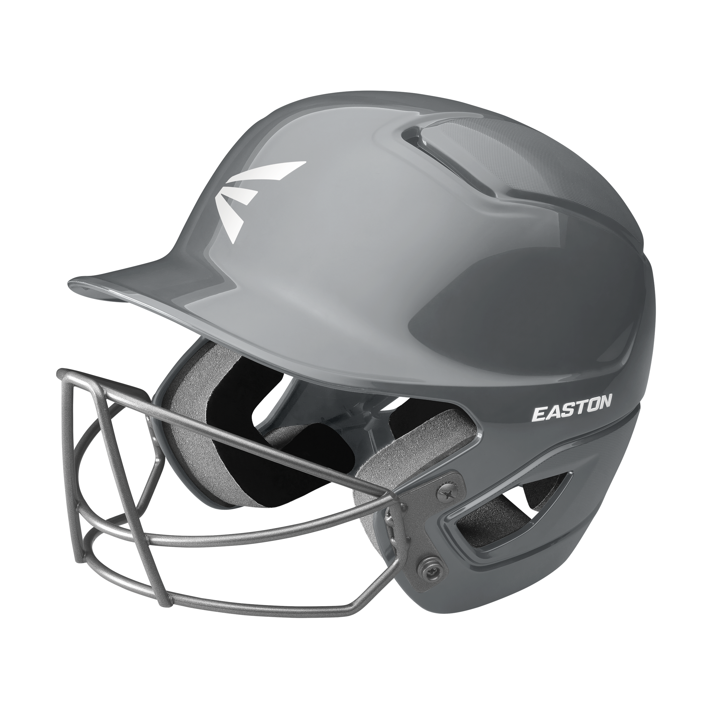 Easton Alpha With Baseball/Softball Mask 3.0 Large/Xlarge Batting Helmet - Large/Extra Large - Charcoal