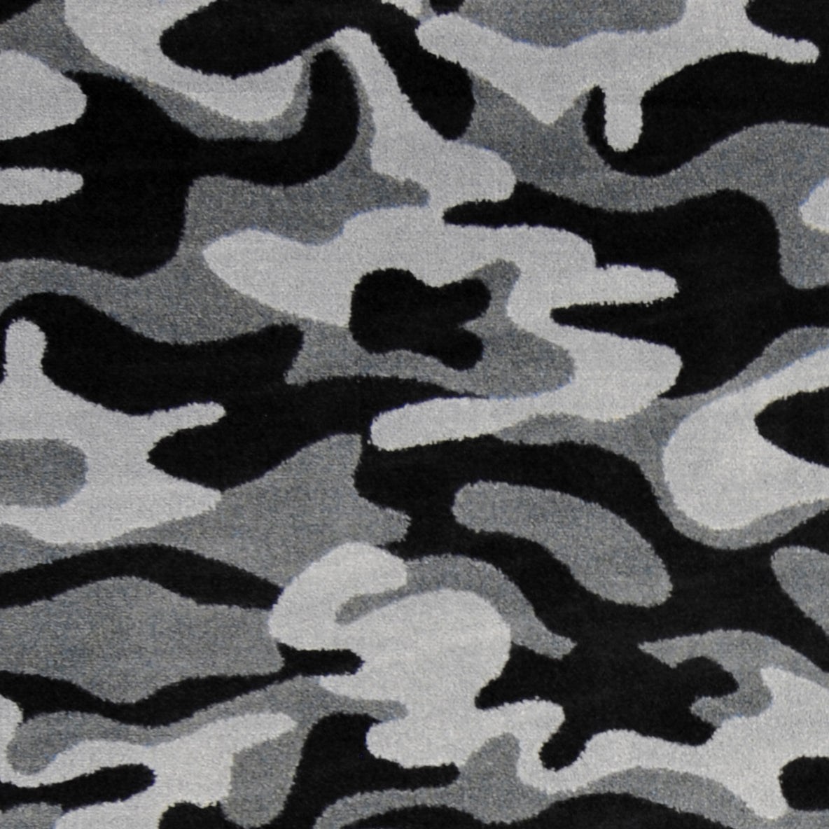 Funky Camo 7'8" x 10'9" area rug in color Urban